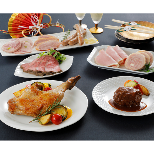 【冷凍】ハム屋さんのおせちセット　※送料当社負担　※箱無し　お申込み期間は12月13日まで　※無くなり次第終了